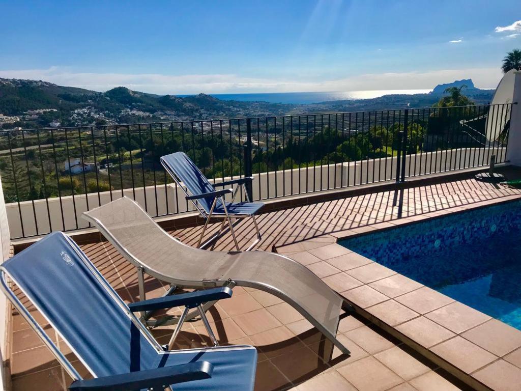 Boutique Apartment Benitachell- Moraira Sea View Bagian luar foto