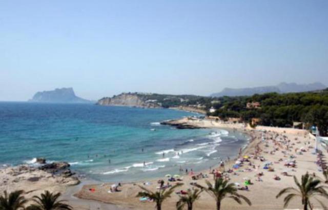 Boutique Apartment Benitachell- Moraira Sea View Bagian luar foto